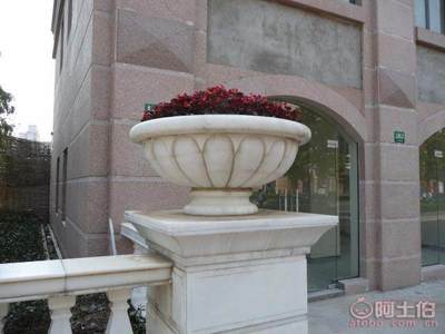 【曲陽縣廠家熱賣大理石花缽石雕花缽歐式花缽石材花缽】曲陽縣俊藝石材雕刻廠 - 產品庫